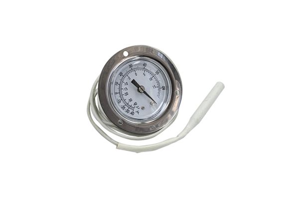 Зображення Термометр для холодильного обладнання з капіляром, 1200 мм (-40...+15°С) Whicepart RF06K012SSH RF06K012SSH, зовнішній вигляд та деталі продукту