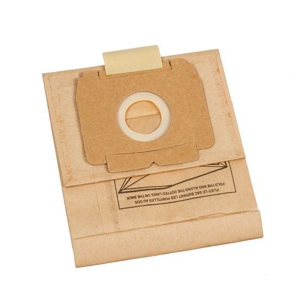 Зображення Набір мішків паперових (5 шт.) 1002P для пилососа Menalux (900256107) 900256107, зовнішній вигляд та деталі продукту