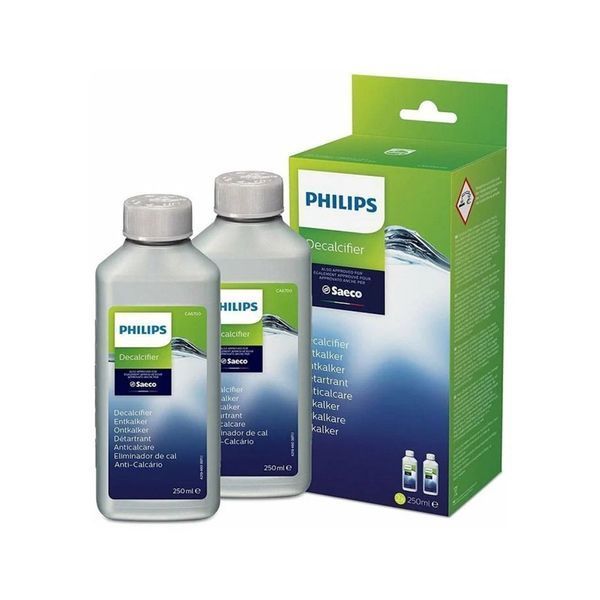 Изображение Средство от накипи для кофемашин Philips 2шт 250 мл 421945063731, 421944078541 (421945052501) 421945052501, внешний вид и детали продукта