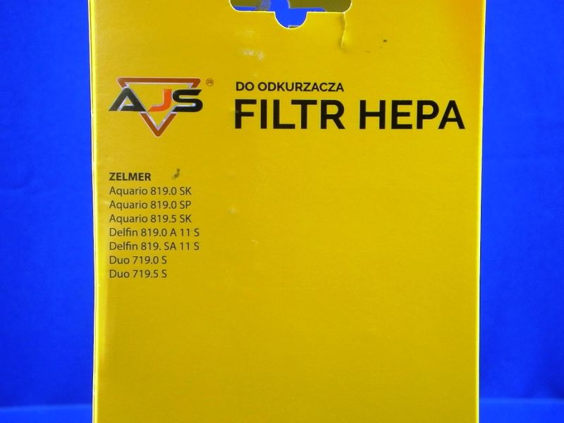 Зображення Комплект фільтрів для пилососа Zelmer серії Aquario 819.0, Delfin 819.0, Duo 719.0/5 (FR-7791) FR-7791, зовнішній вигляд та деталі продукту
