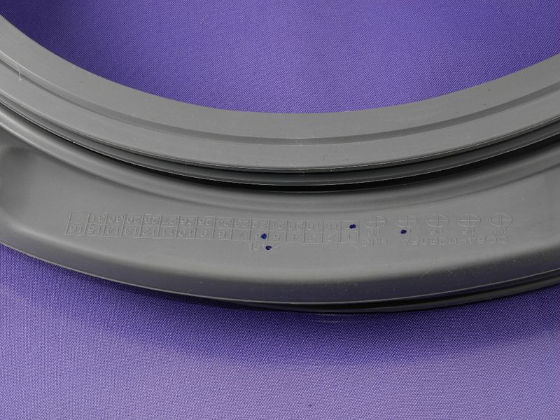 Изображение Резина люка для стиральных машин Samsung (DC64-02605A) DC64-02605A, внешний вид и детали продукта