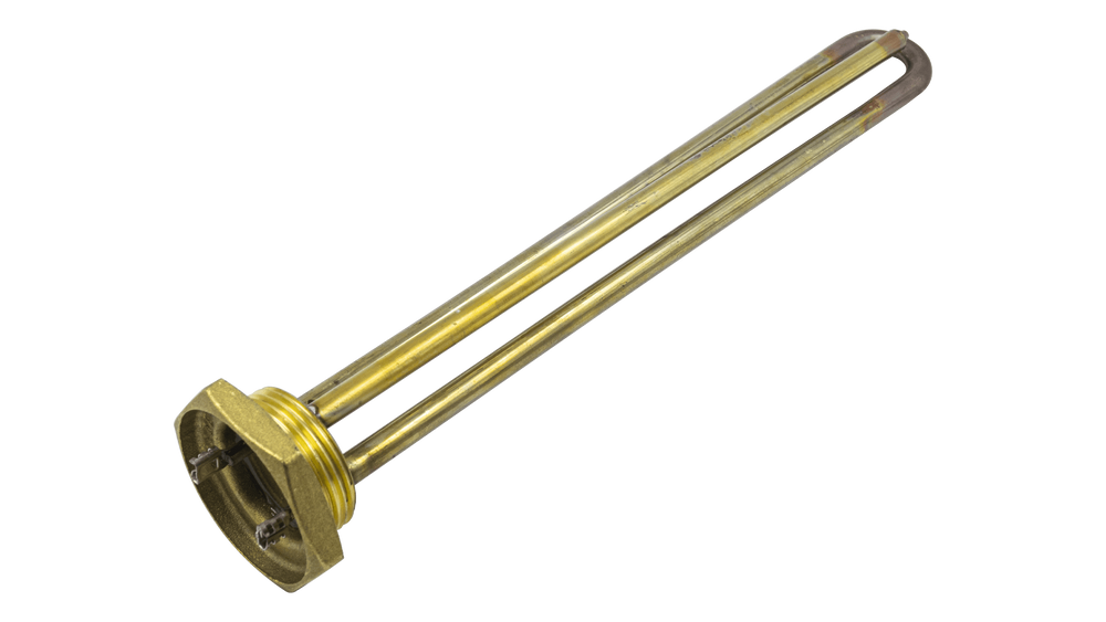 Зображення ТЕН для бойлера 2000 Вт 1/4" Thermowatt 026-2, L280 мм, мідний (Z3F2KA) Z3F2KA, зовнішній вигляд та деталі продукту