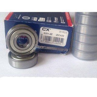 Зображення Підшипник CX 6201 2Z (20x37x12) (2701178) 2701178, зовнішній вигляд та деталі продукту