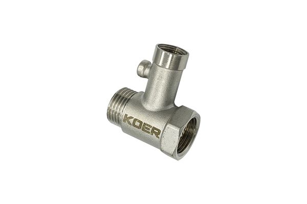 Зображення Підривний клапан для бойлера 1/2", Koer KR.1039 KR.1039, зовнішній вигляд та деталі продукту
