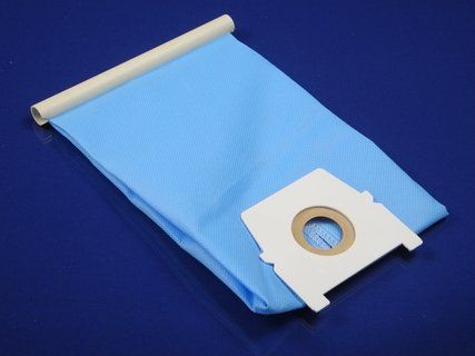 Reusable blue vacuum cleaner bag for ZELMER (49.4000), (ZMB02K), (ZVCA100B)