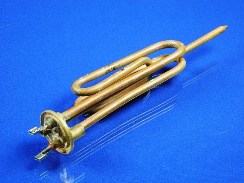Universal copper boiler heating element (flange) 2 kW, long contacts (Whicepart)
