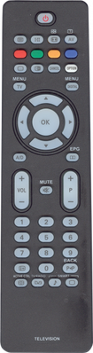 Изображение Пульт для телевизора Philips (RC-2034301/01) RC-2034301/01, внешний вид и детали продукта