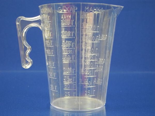 Зображення Універсальний мірний стакан 0,25 л 250, зовнішній вигляд та деталі продукту