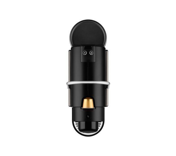 Изображение Кофемашина Nespresso Pixie C61 Electric Titan, 19 бар, титановая (с капсулами в комплекте) C61-TI, внешний вид и детали продукта