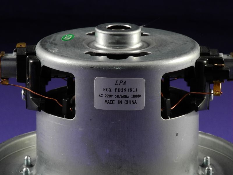 Зображення Мотор пилососа LG, Rowenta, Vitek1800W (H-115 мм., D-130 мм.) HCX-PD29 (1), зовнішній вигляд та деталі продукту
