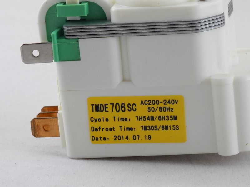 Изображение Таймер оттайки для холодильника универсальный (TMDE-706 SC), (6914JB2006R) (TMP005UN) TMDE-706 SC, внешний вид и детали продукта