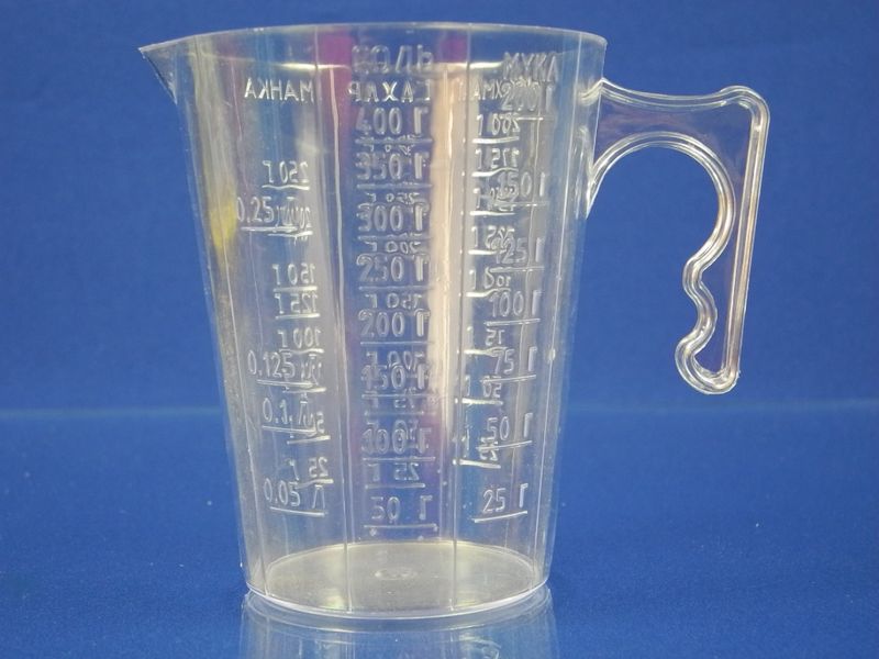 Зображення Універсальний мірний стакан 0,25 л 250, зовнішній вигляд та деталі продукту