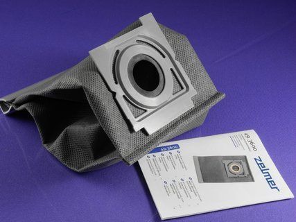 Зображення Мішок для пилососу багаторазовий Zelmer ZVCA125BUA ORIGINAL (А49.3600), (17000873) 17000873-2, зовнішній вигляд та деталі продукту