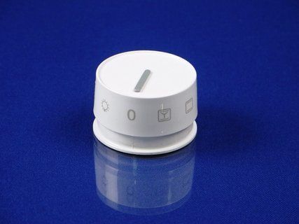 White oven mode control knob for Hansa stoves (9050582, 9057341)