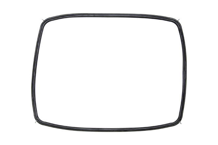 Oven door seal for Smeg, 4 hooks (754131883), 450 x 330 mm