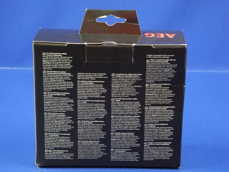 Зображення Засіб від накипу Electrolux пачка (12 пакетів) (9029792745) 9029792745, зовнішній вигляд та деталі продукту