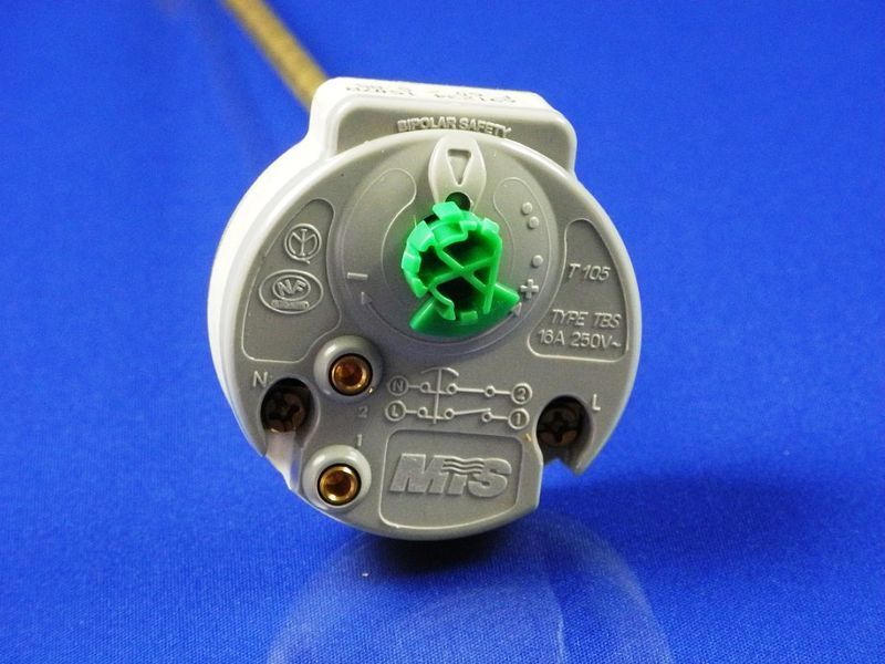 Capillary thermostat, round with projection and bipolar fuse (Termowatt) RTS-3 300 20A 70/83