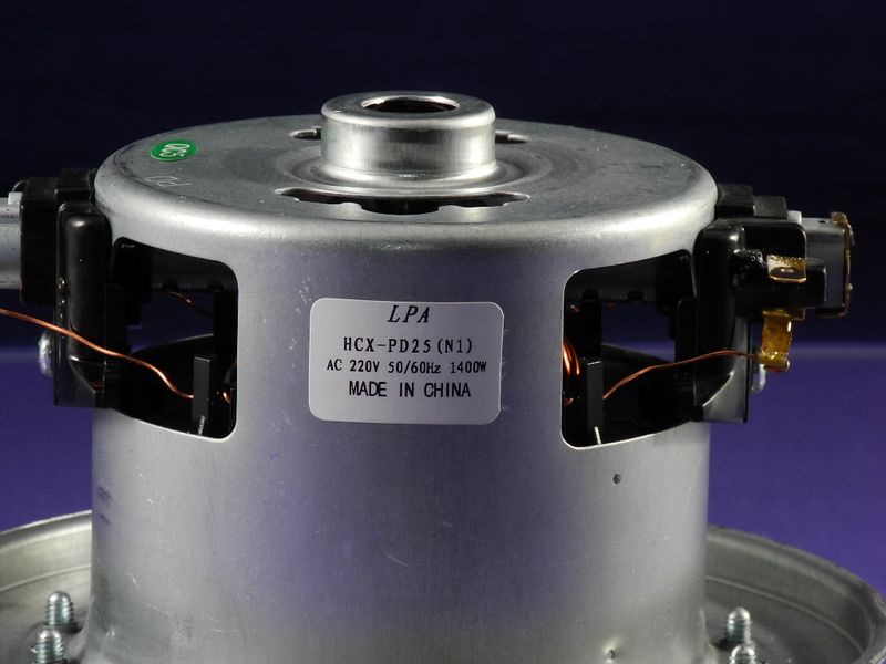 Зображення Мотор пилососа LG 1400W (4681FI2451A), (H-115 мм., D-130 мм.) HCX-PD25 (1), зовнішній вигляд та деталі продукту