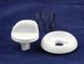 White control knob (set of 5) for Gefest stoves