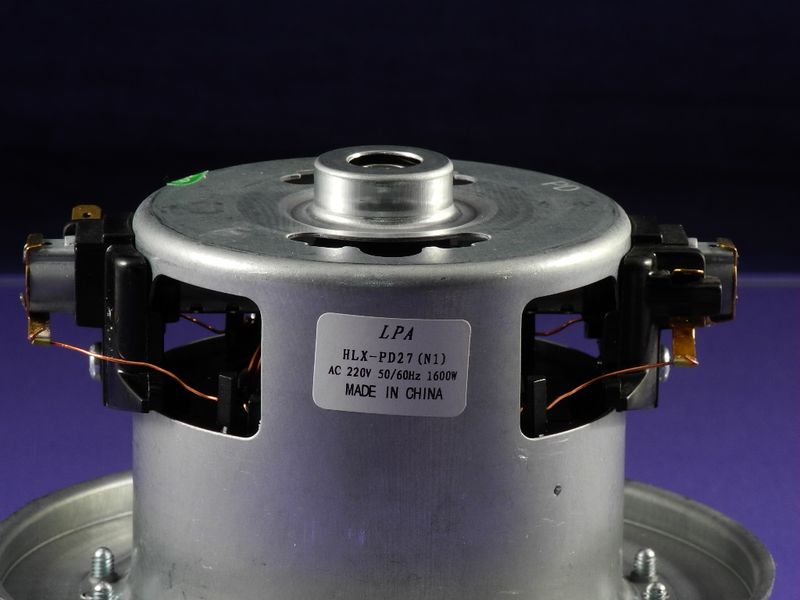 Зображення Мотор пилососа LG 1600W (4681FI2456B), (H-115 мм., D-130 мм.) HCX-PD27 (1), зовнішній вигляд та деталі продукту