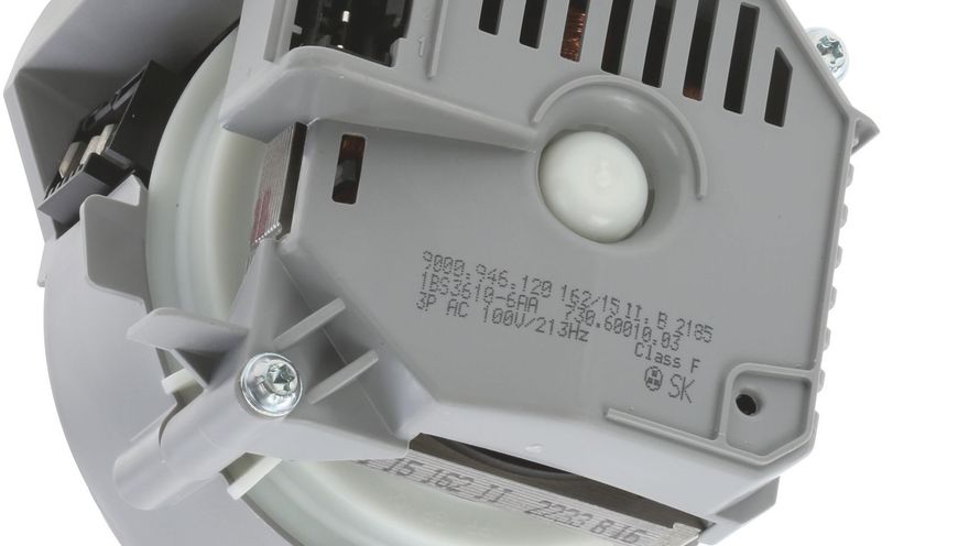 Зображення Насос (помпа) циркуляційна для посудомийної машини Bosch (755078) 00000010049, зовнішній вигляд та деталі продукту