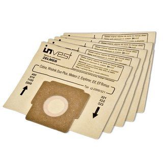 Paper bag set (5 pcs) for Zelmer vacuum cleaner (321.0080)
