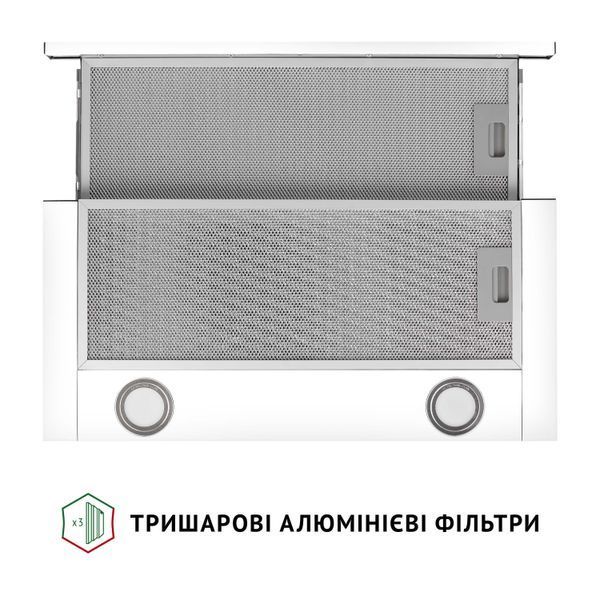 Вытяжка телескопическая Perfelli TL 602 WH LED &mdash; фото 7