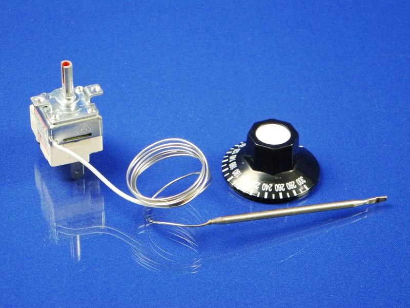 Зображення Термостат капілярний з ручкою FSTB 300 °C балон 90 мм FSTB  300 °, зовнішній вигляд та деталі продукту
