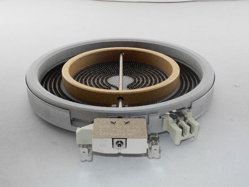 Зображення Конфорка двозонна для склокерамічної плити D=200мм. 1700W/700W, EGO (Italy) (C00084563) 10.58216.014, зовнішній вигляд та деталі продукту