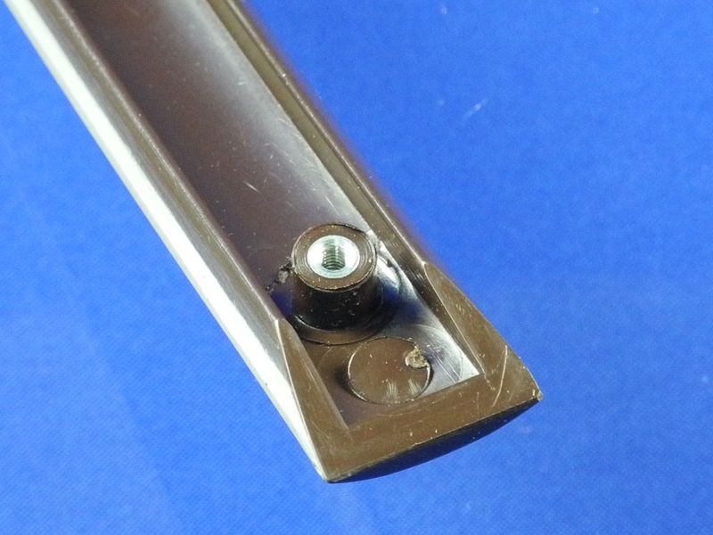 Зображення Ручка пластикова для духовки Грета 500 мм. (коричнева) Грета 500 К, зовнішній вигляд та деталі продукту