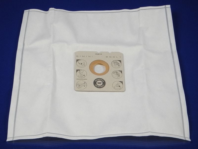 Изображение Набор мешков из микроволокна для пылесоса Rowenta Gimini (ZR001701) ZR001701, внешний вид и детали продукта