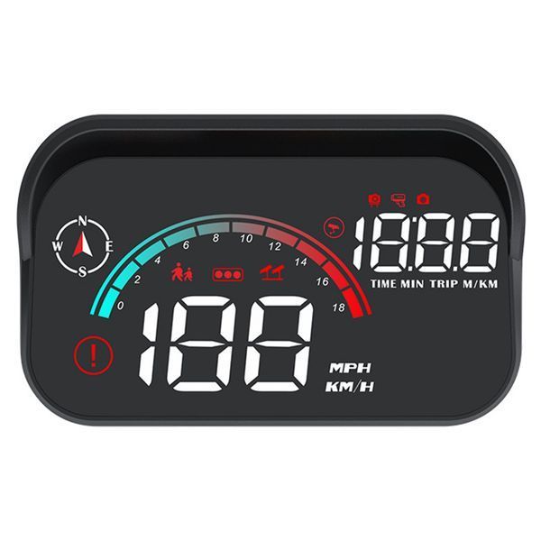Зображення Проектор на лобове скло HUD M22 GPS 8в1 27089-globus, зовнішній вигляд та деталі продукту
