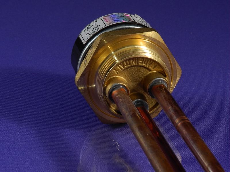 Зображення Тен бойлера мідний універсальний (гайка) 1,2 Квт. з термостатом (Thermowatt) С0000059, зовнішній вигляд та деталі продукту