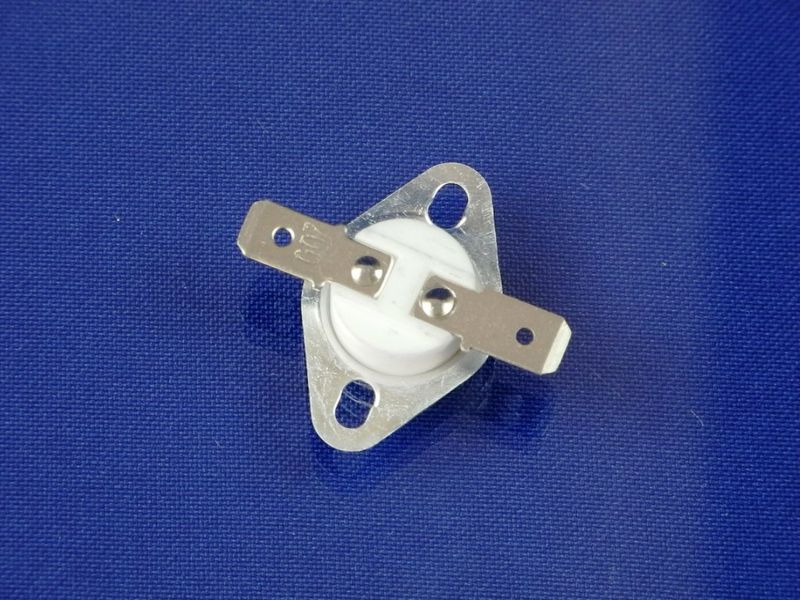 Зображення Термозапобіжник (універсальний) 10A/250V/105°C (KLS5-KSD301A-10A-105-BF1) KSD301A-10A-105, зовнішній вигляд та деталі продукту