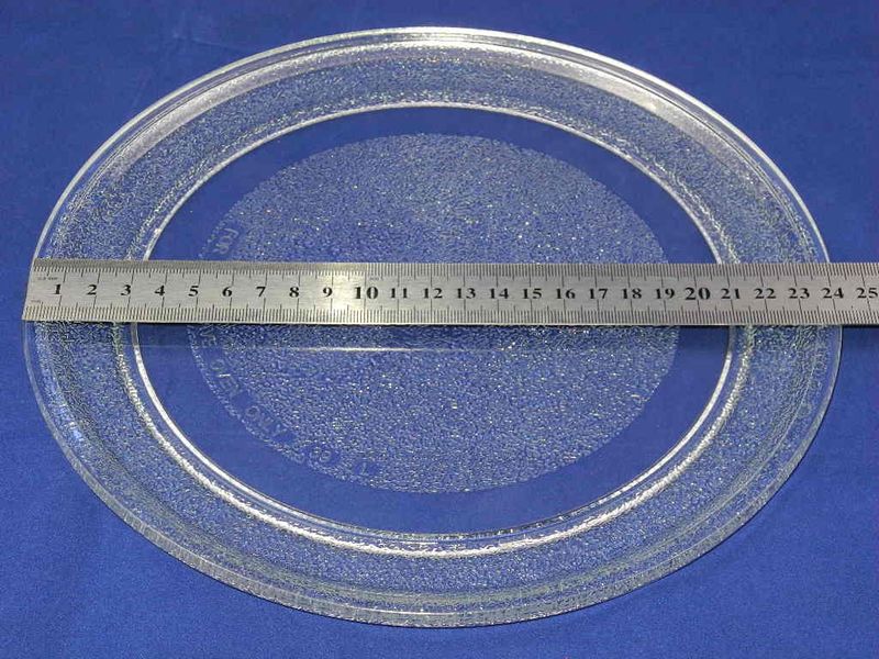 Изображение Тарелка СВЧ печи LG (гладкая) D=245 мм. (3390W1G005D) 3390W1G005D, внешний вид и детали продукта