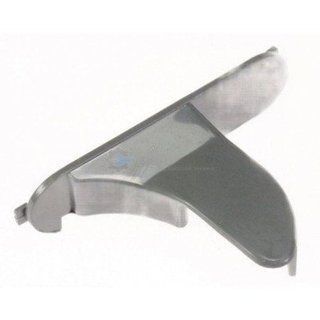 Зображення Накладка завіси ліва холодильника Indesit INOX (482000031881) C00290377 482000031881, зовнішній вигляд та деталі продукту