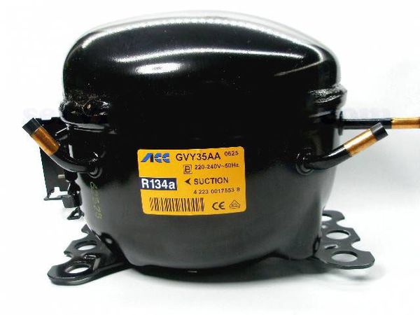 Зображення Компресор (R134/73W) для холодильника AAC (GVY35AA) т100069965, зовнішній вигляд та деталі продукту
