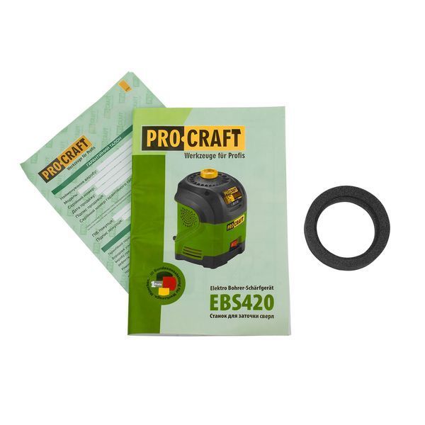 Изображение Станок для заточки сверл Procraft EBS420 &ndash; качественная обработка острия 000420, внешний вид и детали продукта