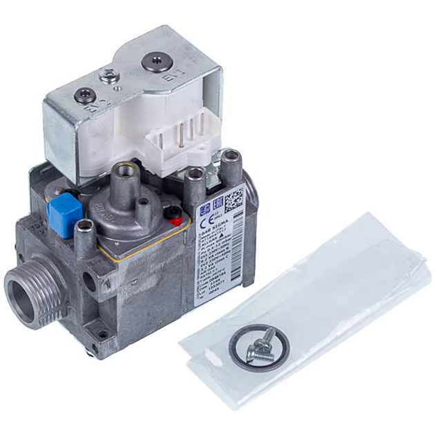 Зображення Газовий клапан Sit Sigma 848, 3/4", 14&ndash;24 кВт для котлів Buderus GB172i, Bosch 7000i (87186475170) 87186475170, зовнішній вигляд та деталі продукту