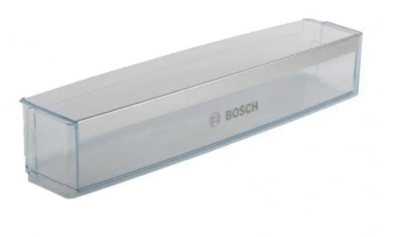 Зображення Полиця дверей для холодильника Bosch (00702274) 00702274, зовнішній вигляд та деталі продукту