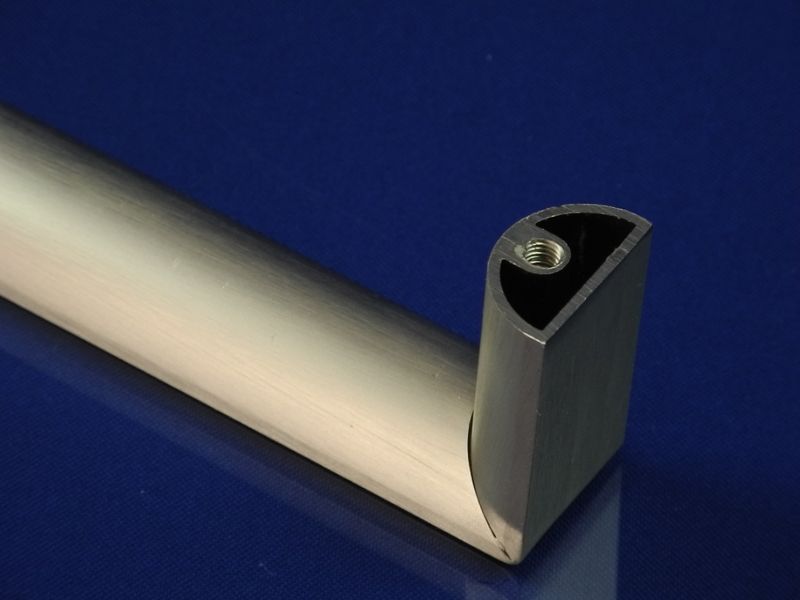 Зображення Ручка для духовки плити Liberton, HILTON металік L=430 мм. HILTON_430, зовнішній вигляд та деталі продукту