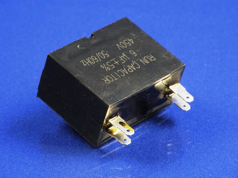 Зображення Пуско-робочий конденсатор 6 мкФ для кондиціанера (CBB61) 6CBB61, зовнішній вигляд та деталі продукту