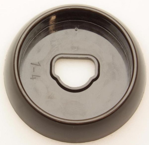 Зображення Комір ручки крана коричневий для плити Gefest 5100.00.0.054-01 GF-267 GF-267, зовнішній вигляд та деталі продукту