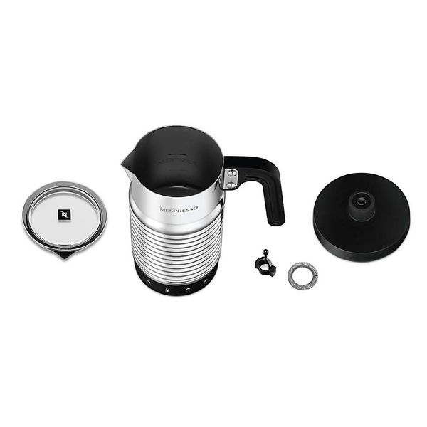Изображение Вспениватель молока Nespresso Aeroccino 4 4194-US-SI-NE, внешний вид и детали продукта