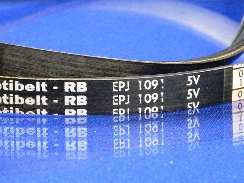 Изображение Ремень для стиральных машин (черный) OPTIBELT 1091 J4 1091 J4, внешний вид и детали продукта