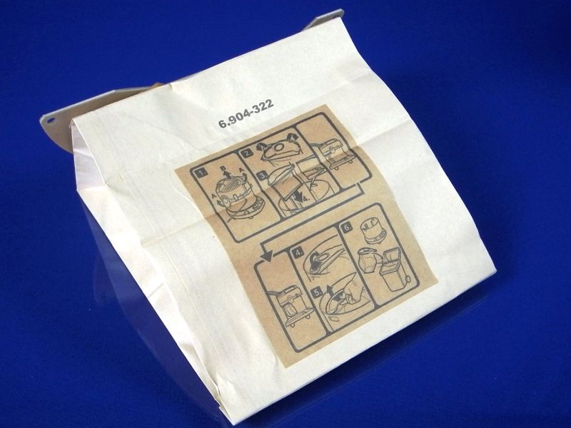 Зображення Набір паперових мішків для пилососів KARCHER (6.904-322.0) 6.904-322.0, зовнішній вигляд та деталі продукту