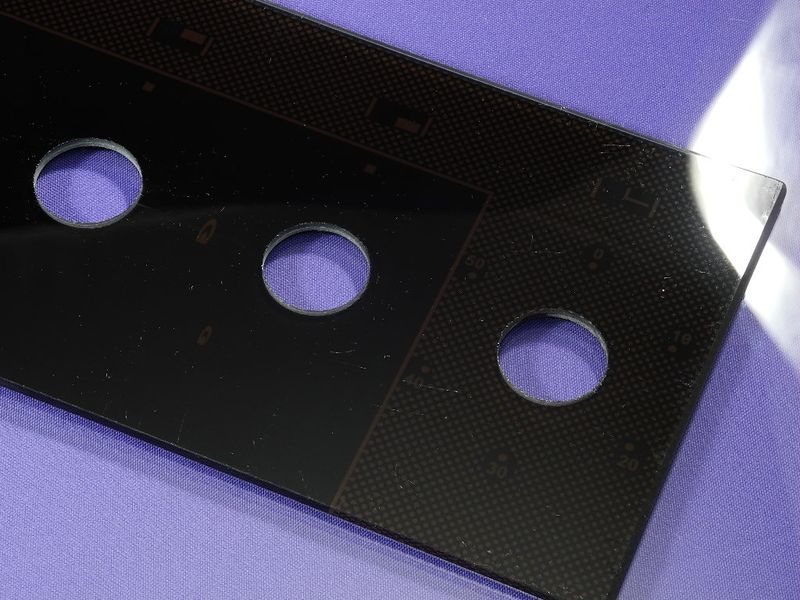 Зображення Верхня скляна панель плити Грета 498х128 мм. (4) 498*128, зовнішній вигляд та деталі продукту