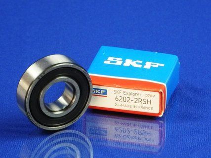 Зображення Підшипник SKF 6202 2RS (25x52x15) (France) AYPHU3, зовнішній вигляд та деталі продукту