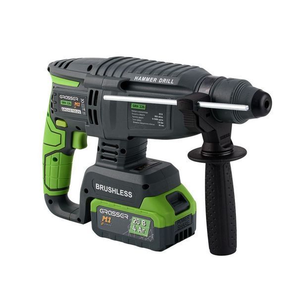 Зображення Перфоратор акумуляторний Grasser GRH 226 G0009, зовнішній вигляд та деталі продукту