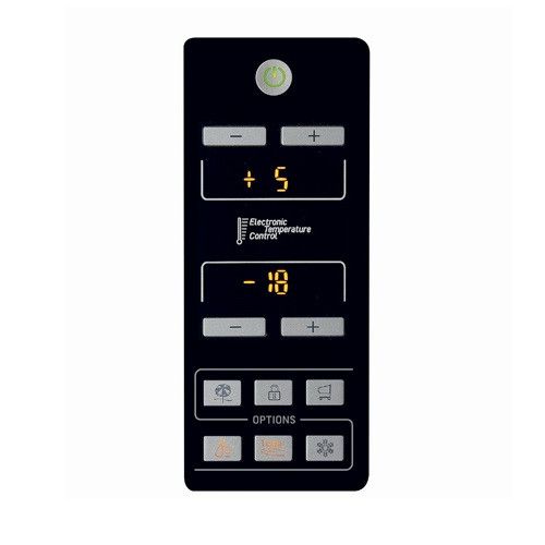 Зображення Дисплей Mid Black для холодильника Hotpoint-Ariston C00295384 (488000295384) 488000295384, зовнішній вигляд та деталі продукту